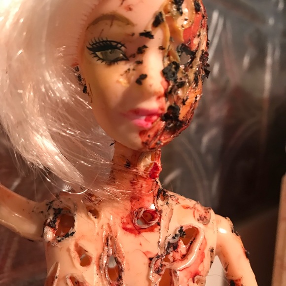 Halloween Custom Barbie Style Doll Decorations - Picture 8 of 8